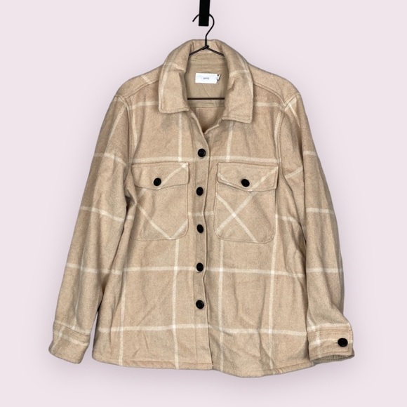 ONIA plaid shacket - Picture 1 of 4